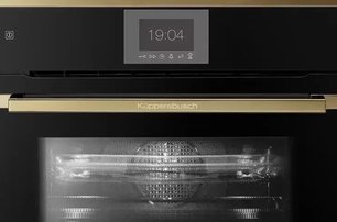 Компактный духовой шкаф с микроволнами Kuppersbusch CBM 6550.0 S4 Gold фото 2 в Екатеринбурге