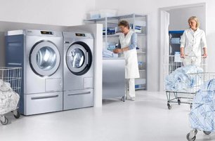 Стиральная машина Miele PW 6080 Vario LP RU сталь фото 3 в Екатеринбурге
