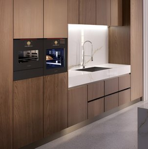 Духовой шкаф с микроволнами и паром Signature Kitchen Suite SKSLV2401S фото 4 в Екатеринбурге