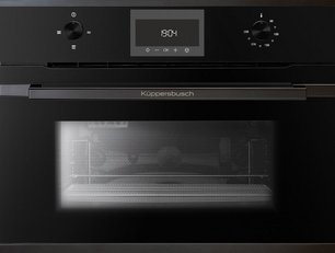 Встраиваемая микроволновая печь Kuppersbusch CM 6330.0 S6 Black Steel
