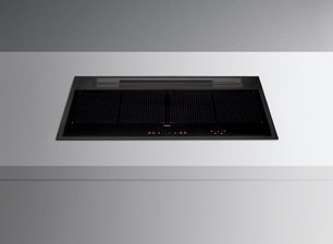 Варочная панель с вытяжкой Фалмек SINTESI 90 BLACK фото в Екатеринбурге Варочная панель с вытяжкой Falmec SINTESI 90 BLACK фото в Екатеринбурге