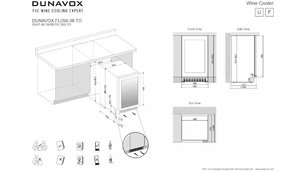 Винный шкаф Dunavox DAUF-38.100DB фото 2 в Екатеринбурге