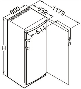 Морозильник Либхер G 2433 Comfort SuperFrost фото 4 в Екатеринбурге Морозильник Liebherr G 2433 Comfort SuperFrost фото 4 в Екатеринбурге