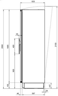Винный шкаф Festivo 45 VLM 45VLM0565 (белый) фото 4 в Екатеринбурге