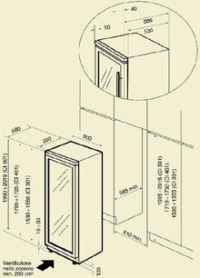 Винный шкаф IP CI 301 CFX D фото 3 в Екатеринбурге