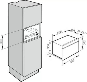 Пароварка Miele DG6030 EDST/CLST сталь фото 3 в Екатеринбурге