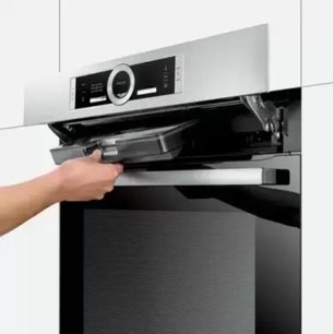 Компактный паровой духовой шкаф Бош CSG 636 BS3 фото 4 в Екатеринбурге Компактный паровой духовой шкаф Bosch CSG 636 BS3 фото 4 в Екатеринбурге