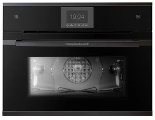 Компактный духовой шкаф с паром Kuppersbusch CBD 6550.0 S2 Black Chrome фото в Екатеринбурге
