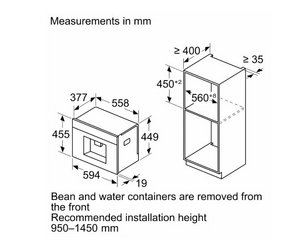 Встраиваемая кофемашина Bosch CTL7181W0 фото 3 в Екатеринбурге