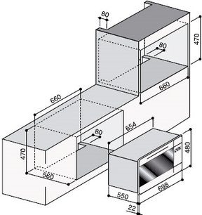 Духовой шкаф Restart ELF049 Green фото 2 в Екатеринбурге
