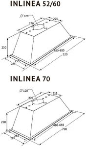 Встраиваемая вытяжка Куперсберг INLINEA 60 X фото 4 в Екатеринбурге Встраиваемая вытяжка Kuppersberg INLINEA 60 X фото 4 в Екатеринбурге