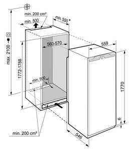 Встраиваемый холодильник Либхер IRBd 5151 Prime фото 4 в Екатеринбурге Встраиваемый холодильник Liebherr IRBd 5151 Prime фото 4 в Екатеринбурге