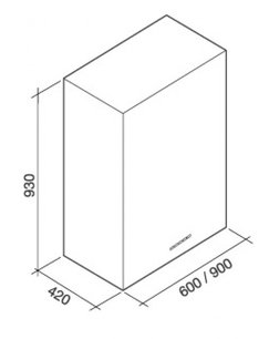 Вытяжка Falmec Altair 90 ix (1000) ECP фото 3 в Екатеринбурге