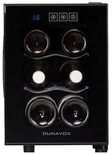 Винный шкаф Dunavox DAT-6.16C фото 4 в Екатеринбурге