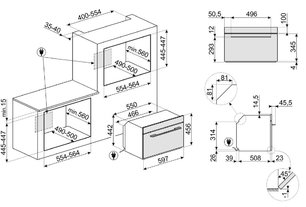 Духовой шкаф Smeg SF4106WVCPS фото 4 в Екатеринбурге