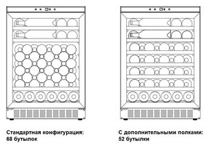Винный шкаф Dometic B68G Basic фото 2 в Екатеринбурге