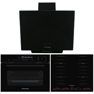 Kuppersberg (варочная панель ICS 644 + духовой шкаф KSO 616 + вытяжка F 605 B) фото в Екатеринбурге