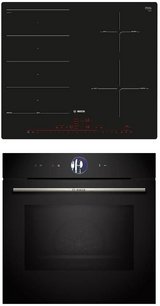 Bosch (духовой шкаф HSG7361B1 + варочная панель PXE601DC1E) фото в Екатеринбурге