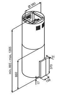 Вытяжка Kuppersberg MOTUBA X фото 3 в Екатеринбурге