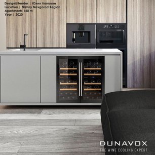 Винный шкаф Dunavox DAUF-32.78DB фото 2 в Екатеринбурге