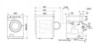 Стиральная машина Asko WMC743PS MARINE 734469 фото 4 в Екатеринбурге