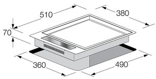 Теппан-яки Fulgor Milano CPH 402 ID TY TC X/2 фото 4 в Екатеринбурге