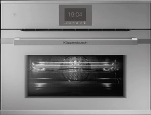 Компактный духовой шкаф с микроволнами Kuppersbusch CBM 6550.0 G1 Stainless Steel фото в Екатеринбурге