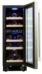 Винный шкаф Dunavox DX-17.58DBK/DP фото 3 в Екатеринбурге