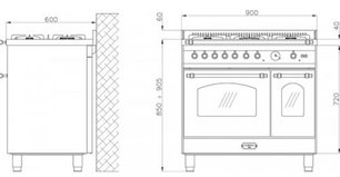 Варочный центр Lofra RLVD96MFTE фото 3 в Екатеринбурге