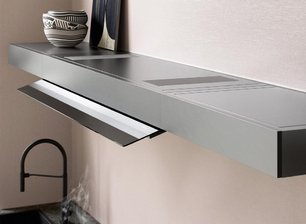 Вытяжка Фалмек SHELF Customizable 120 NERO (отвод воздуха, без мотора) фото в Екатеринбурге Вытяжка Falmec SHELF Customizable 120 NERO (отвод воздуха, без мотора) фото в Екатеринбурге
