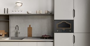 Встраиваемая микроволновая печь Smeg MP722AO фото 3 в Екатеринбурге