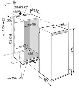 Встраиваемый холодильник Либхер IKB 3554 Premium фото 4 в Екатеринбурге Встраиваемый холодильник Liebherr IKB 3554 Premium фото 4 в Екатеринбурге