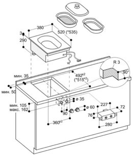 Пароварка Gaggenau VK 414-110 фото 4 в Екатеринбурге