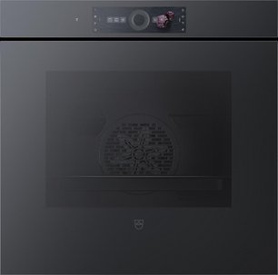 Духовой шкаф V-ZUG Combair V6000 60P C6T-21073 (черное стекло) фото в Екатеринбурге