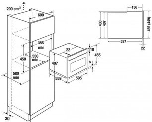 Компактный духовой шкаф с паром Kuppersbusch CBD 6550.0 G3 Silver Chrome фото 4 в Екатеринбурге