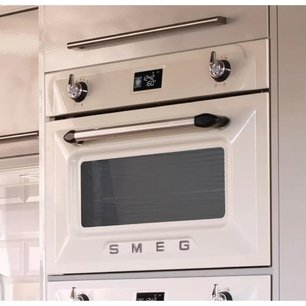 Компактный духовой шкаф с пароваркой Smeg SF4920VCP фото 2 в Екатеринбурге