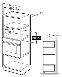 Встраиваемая микроволновая печь De DIetrich DMG2121X фото 4 в Екатеринбурге
