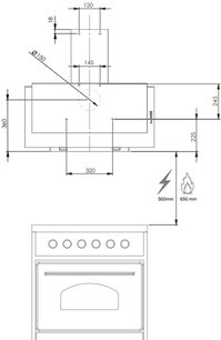 Вытяжка Пандо P-730/90 CR NE V. 1050 SEC PLUS фото 3 в Екатеринбурге Вытяжка Pando P-730/90 CR NE V. 1050 SEC PLUS фото 3 в Екатеринбурге