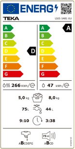 Встраиваемая стирально-сушильная машина Teka LSI5 1481 фото 4 в Екатеринбурге