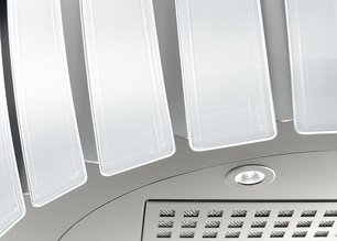 Вытяжка Фалмек Prestige isola 75 Vetro ix (800) white фото 2 в Екатеринбурге Вытяжка Falmec Prestige isola 75 Vetro ix (800) white фото 2 в Екатеринбурге