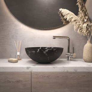 Раковина для ванны Omoikiri Hitomi-BL Marble фото 3