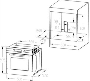 Духовой шкаф Zigmund Shtain EN 142.921 W фото 2 в Екатеринбурге