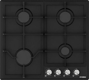 Газовая варочная панель Hyundai HHG 6432 BK фото в Екатеринбурге