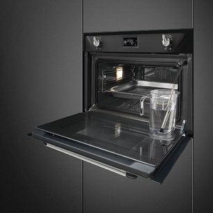 Компактный духовой шкаф с пароваркой Smeg SF4920VCN1 фото 2 в Екатеринбурге