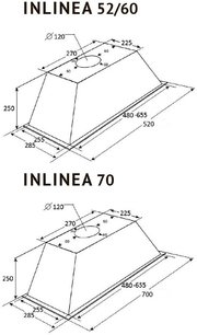 Встраиваемая вытяжка Куперсберг INLINEA 70 CX фото 4 в Екатеринбурге Встраиваемая вытяжка Kuppersberg INLINEA 70 CX фото 4 в Екатеринбурге