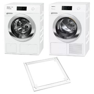 Miele ChromeEdition (стиральная машина WCR890WPS + сушильная машина TCR790WP + монтажный элемент WTV501) фото в Екатеринбурге