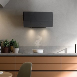 Вытяжка Фалмек Verso 85 bk glass (600) фото 2 в Екатеринбурге Вытяжка Falmec Verso 85 bk glass (600) фото 2 в Екатеринбурге