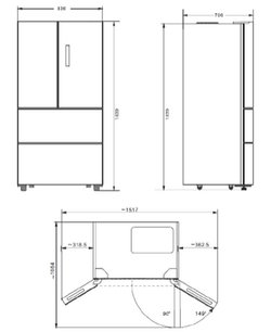 Холодильник Kuppersberg NFD 183 X фото 4 в Екатеринбурге