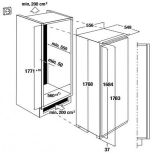 Встраиваемый холодильник Kuppersbusch FKF 8800.1i фото 2 в Екатеринбурге