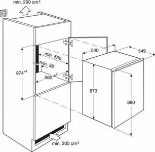 Встраиваемый холодильник Electrolux LRB2AE88S фото 4 в Екатеринбурге
